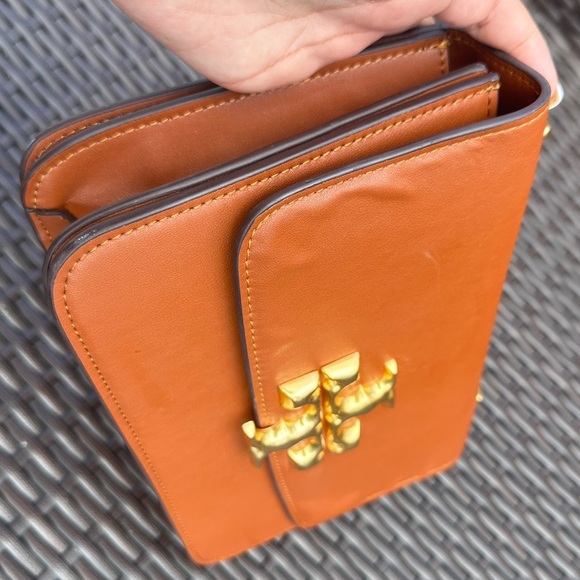 🧡Tory Burch Eleanor chain strap bag large Eleanor crossbody Tory Burch bag - Picture 10 of 17